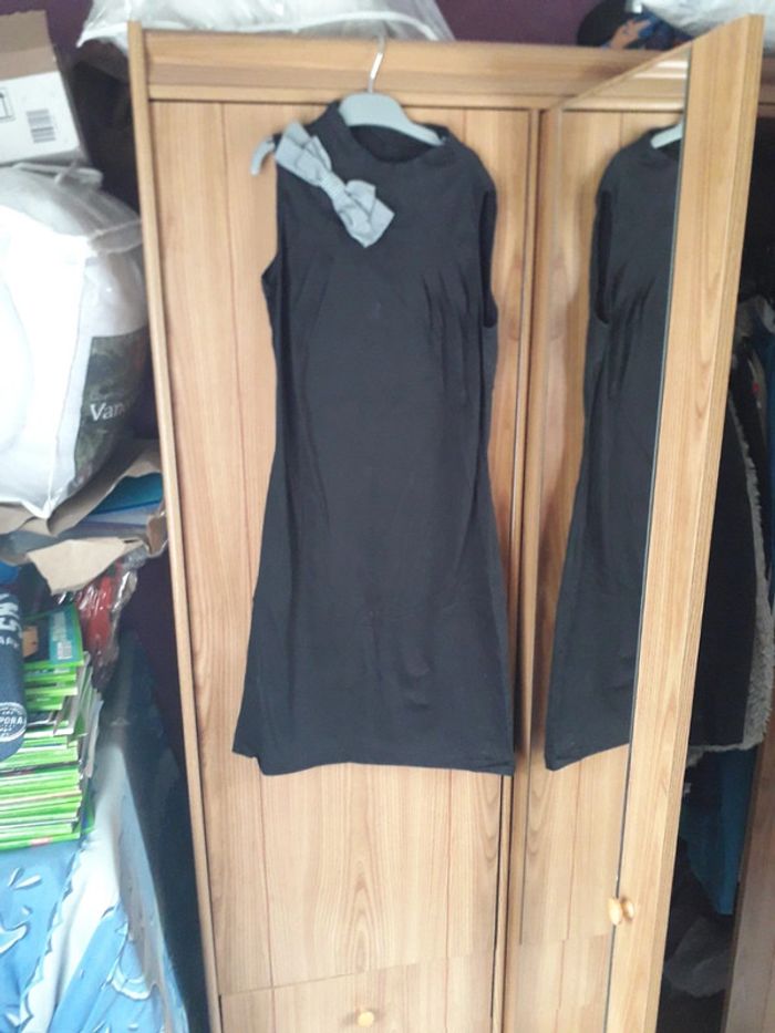 Robe noire légère Naf Naf - photo numéro 2