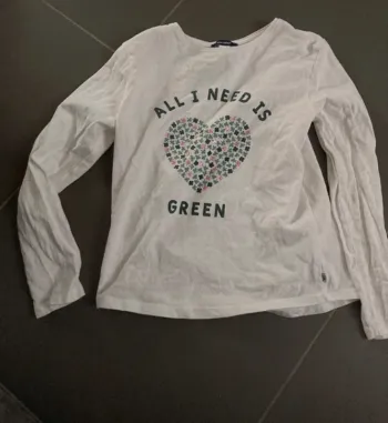 T shirt manches longues okaidi 8 ans