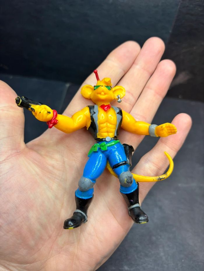 Figurine souple biker mice from mars Yolanda , throttle 1994 - photo numéro 4
