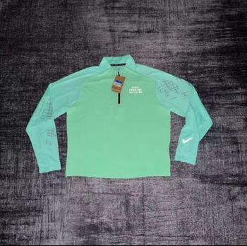 Haut Nike Running Division Vert Menthe