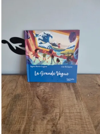 Livre enfant la grande vague