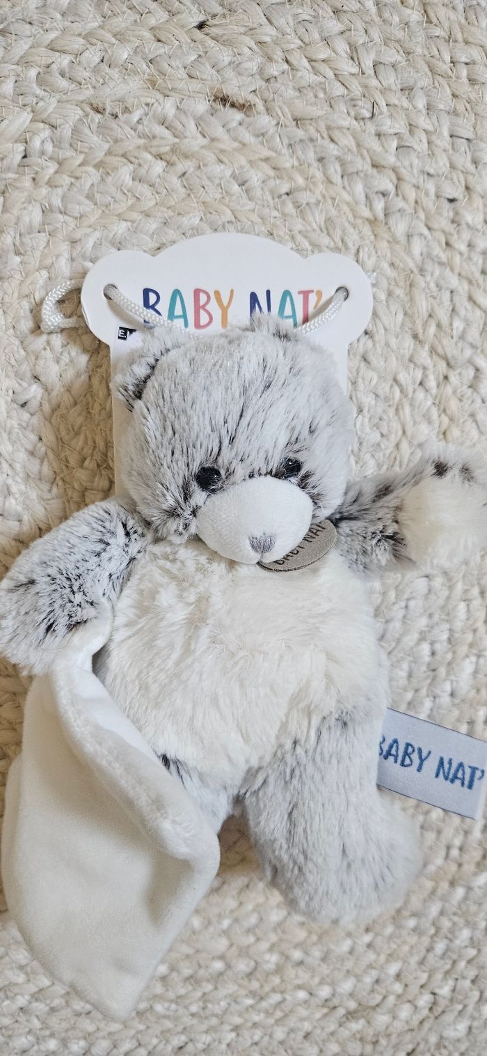 Doudou ours baby nat neuf - photo numéro 2