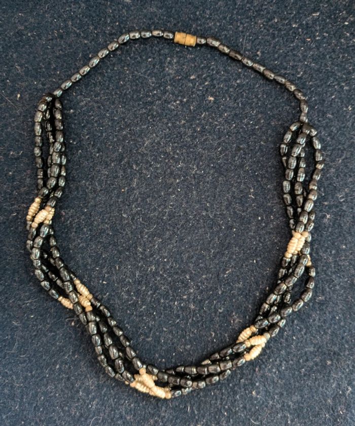 Collier a perles vintage