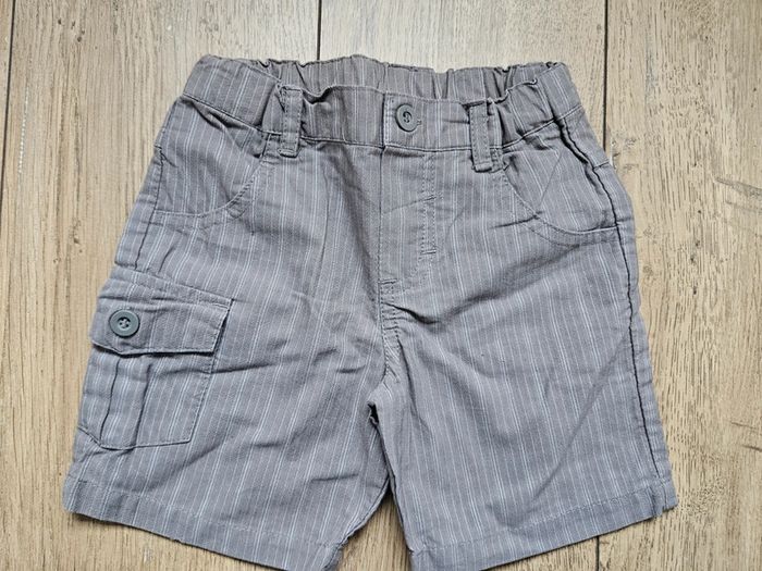 Ensemble gilet col V et short taupe Tout compte fait 6 mois - photo numéro 7