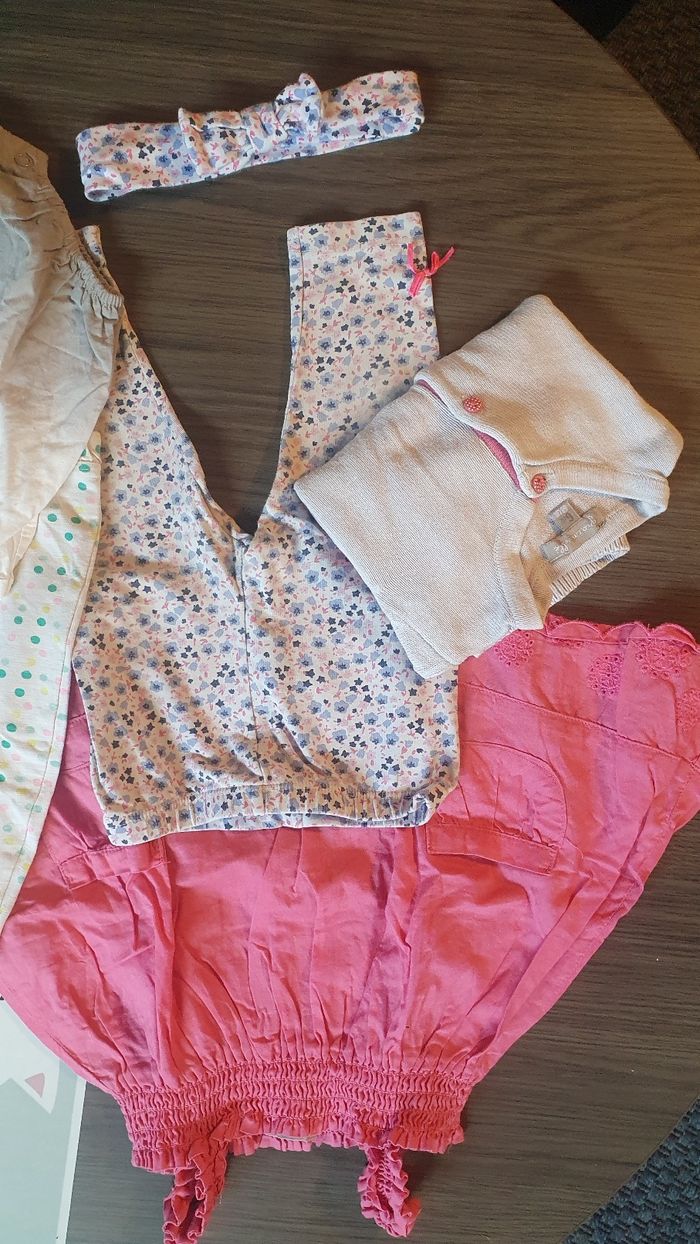 Lot 6 mois bébé fille 11 articles pour moins de 1 euros piece - photo numéro 8