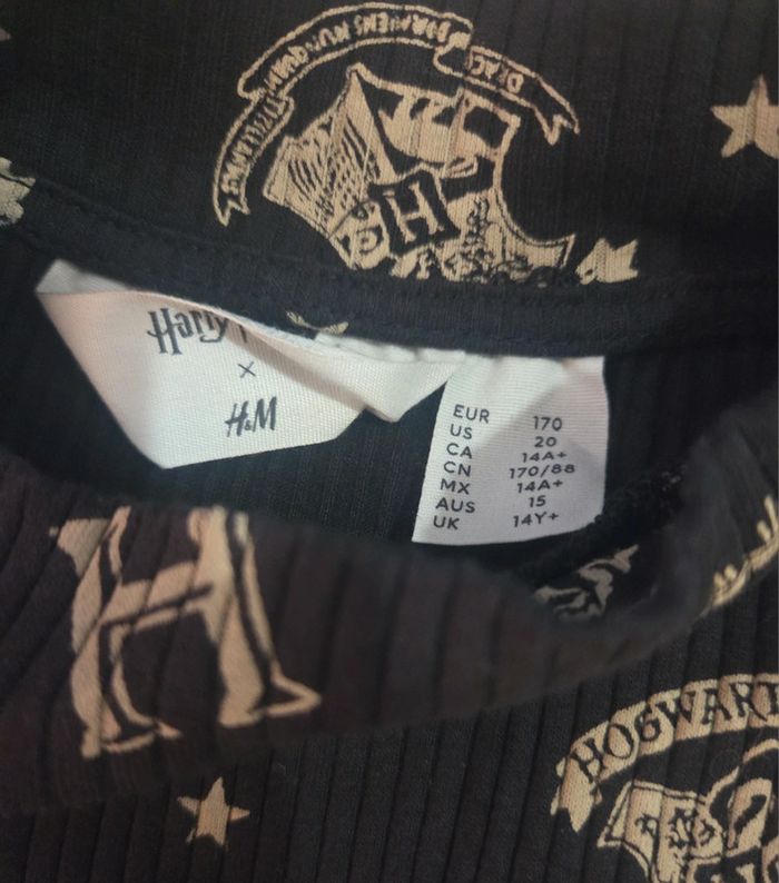Tee sheart H&M, harry potter, manches longues - photo numéro 3