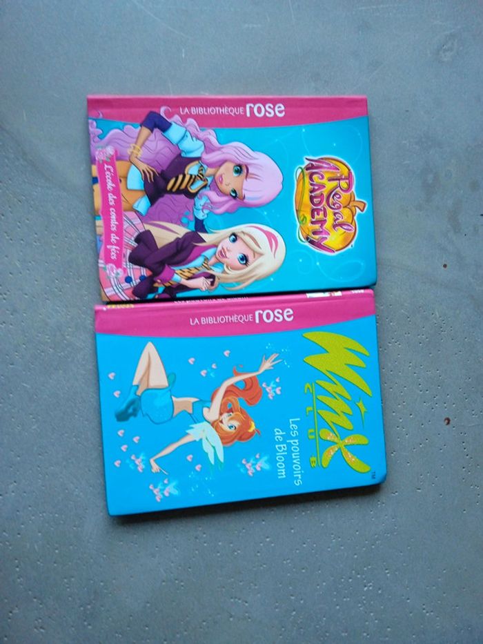 Livre Winx club " les pouvoirs de bloom et régal academy " l'école des congés de fées