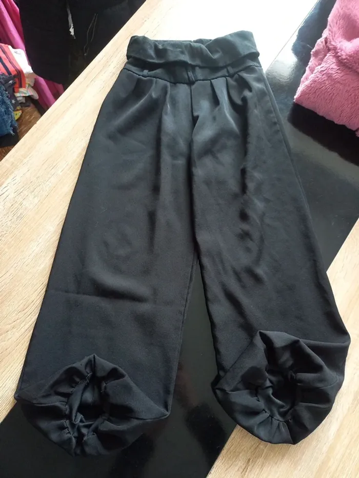 Pantalon noir fille 10 ans - photo numéro 3