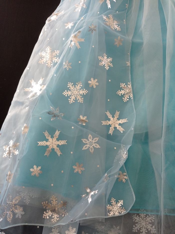 Déguisement princesse Elsa et accessoires 5-6ans - photo numéro 6