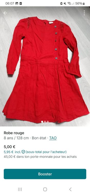 Robe tape a l'œil