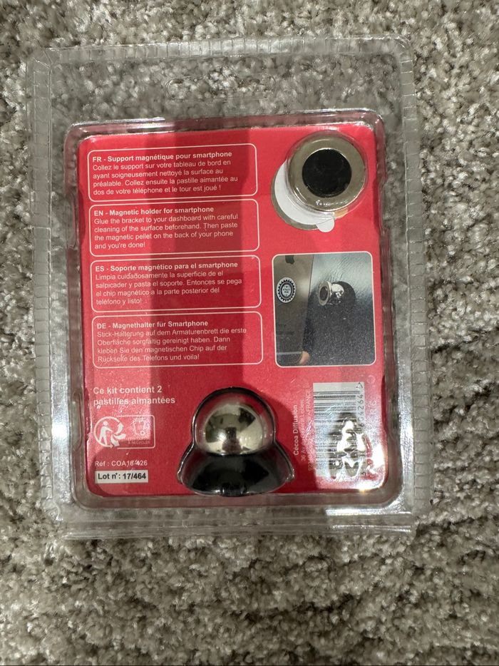 Support magnétique pour smarphone - photo numéro 2