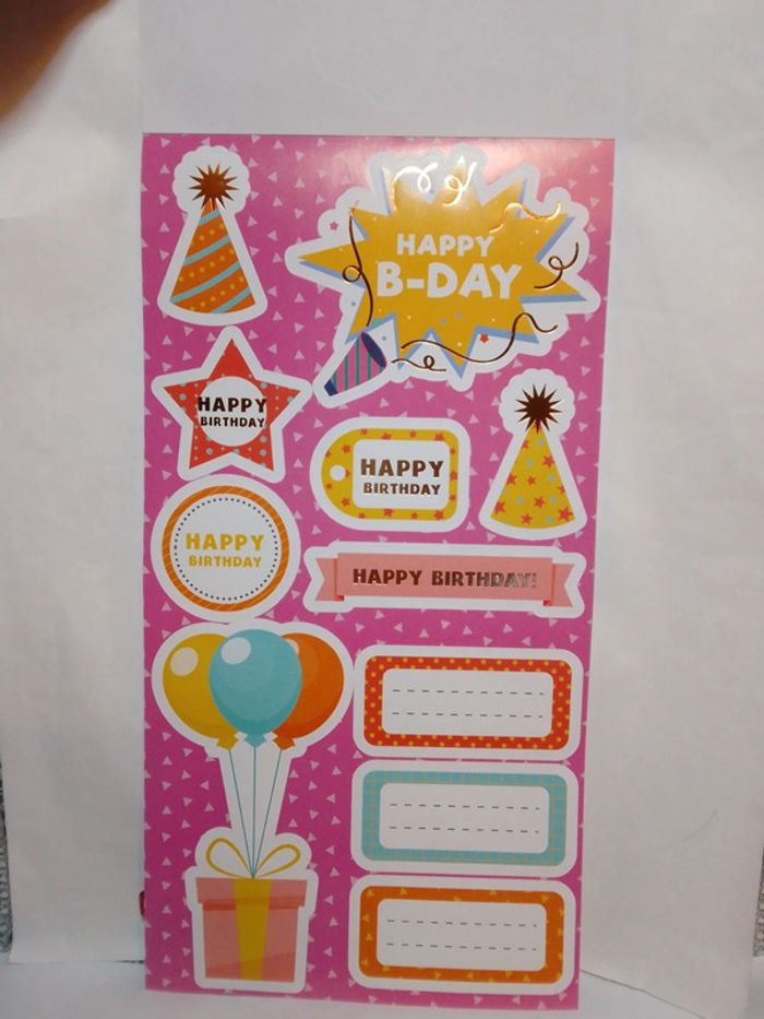 Sticker book élastique "Célébration" - photo numéro 8