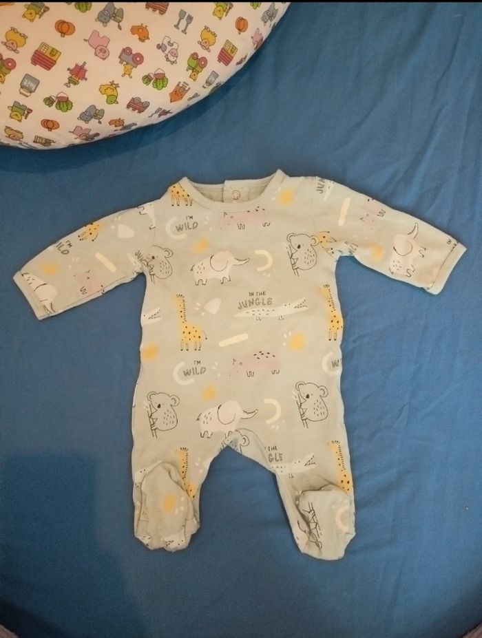 Pyjama fin manches longues
