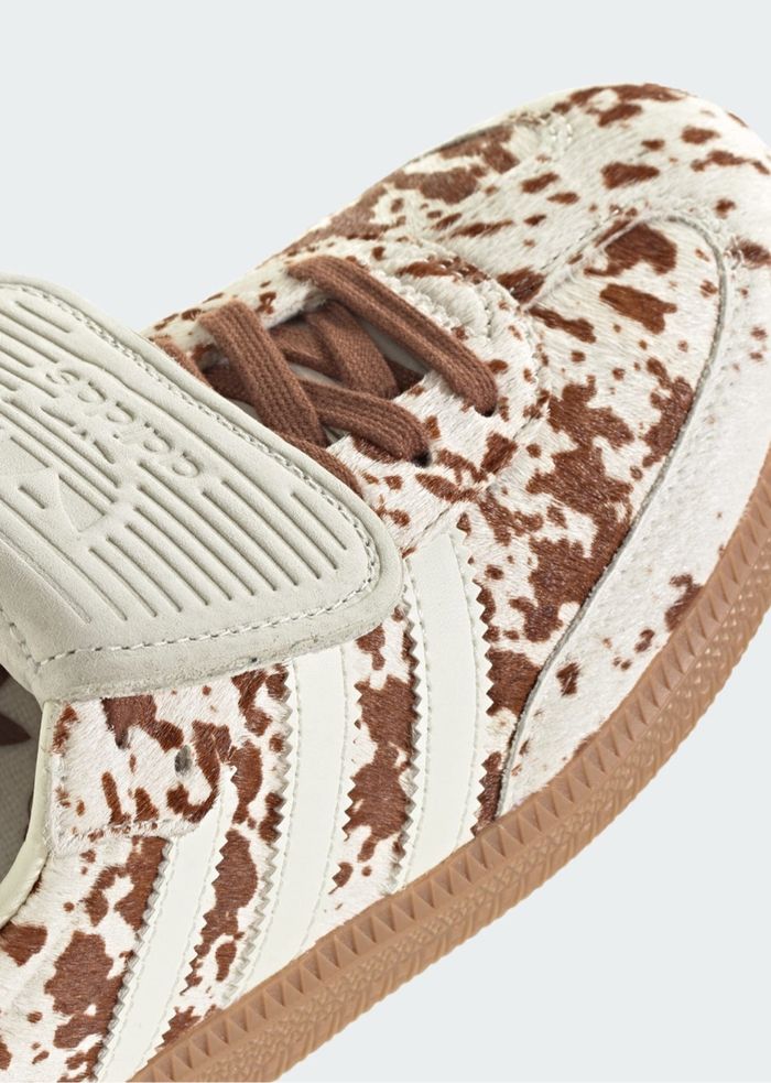 Adidas Samba LT Cow Print Brown White - photo numéro 2