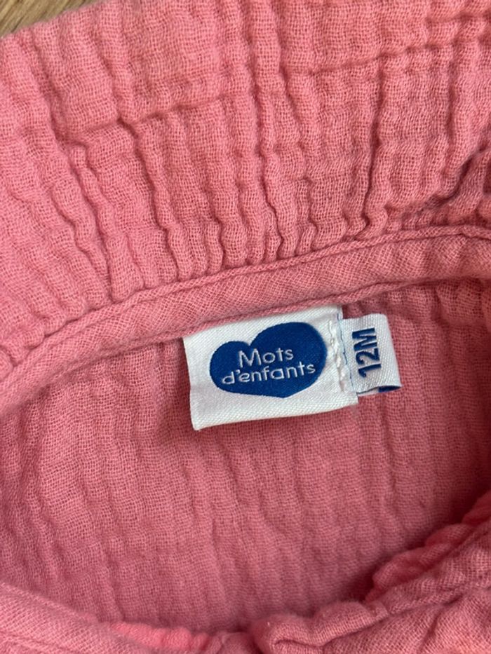Robe d’été rose Mots d’enfants - photo numéro 3