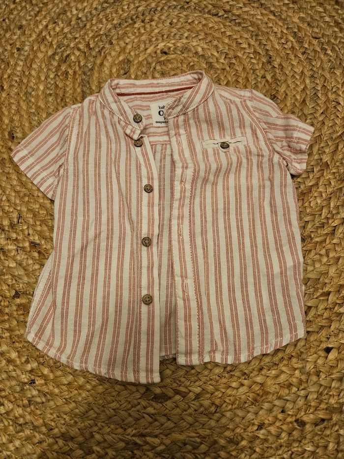 Ensemble short+chemise 9 mois - photo numéro 2