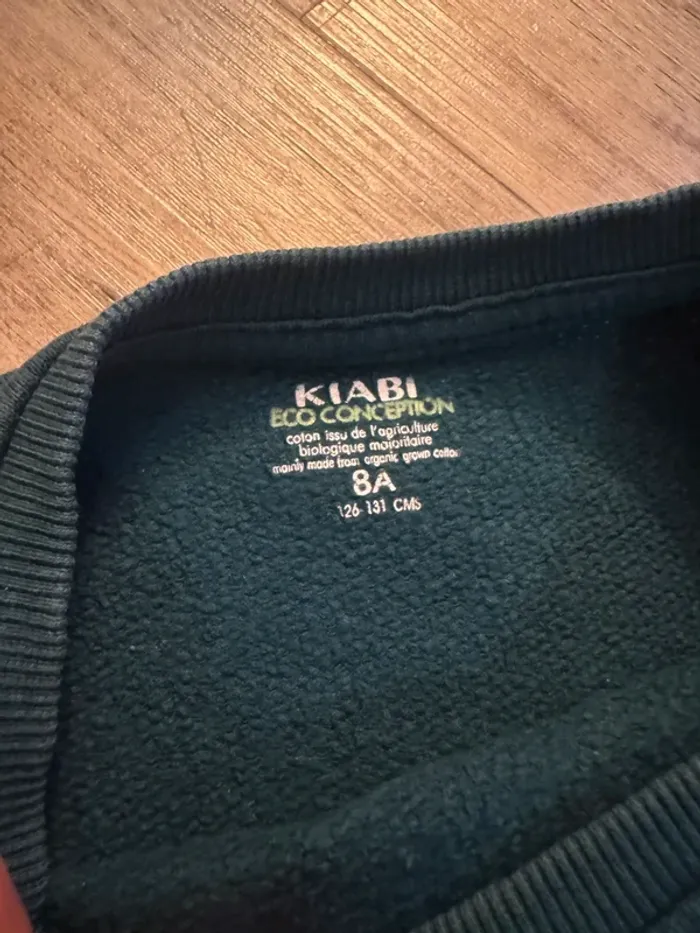 Sweat kiabi 8ans - photo numéro 2