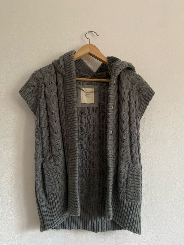 Veste pull Zara