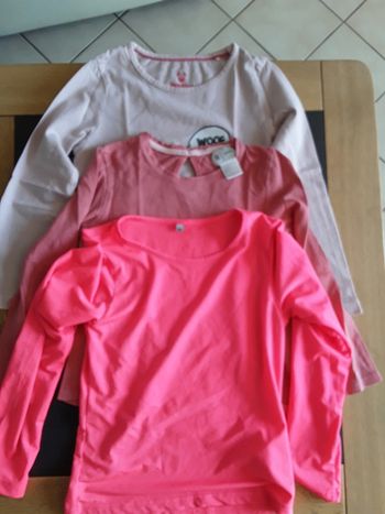 Lot de 3 ti-shirts manches longues