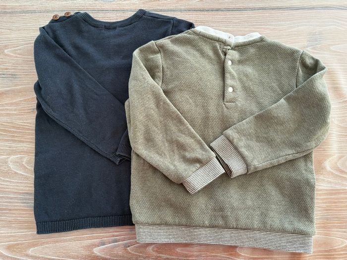 Lot de 2 pulls fins 36 mois - photo numéro 2