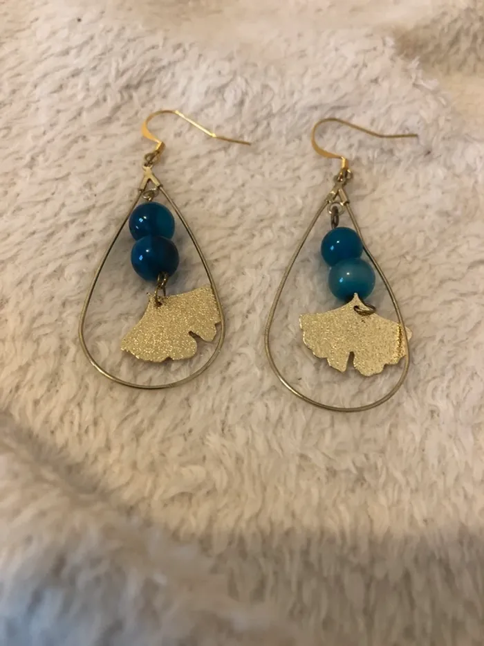 Jolie paire de boucles d’oreilles