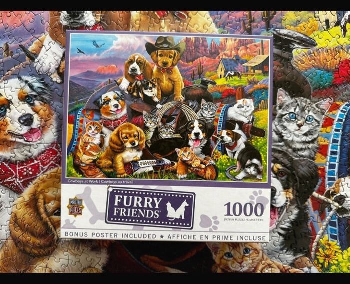 Puzzle MasterPieces 1000 pièces Fury Friends