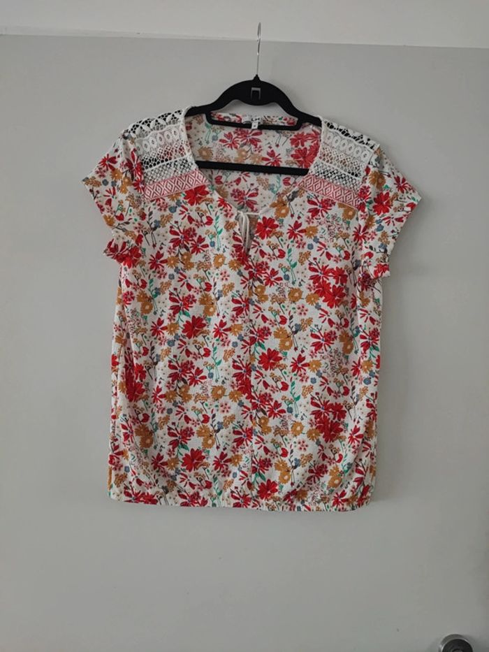 Blouse fleurie