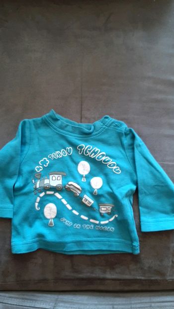 T-shirt manches longues bébé garçon 3mois