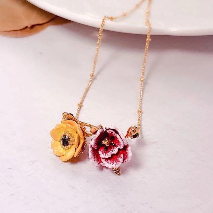 Collier tulipes - photo numéro 3