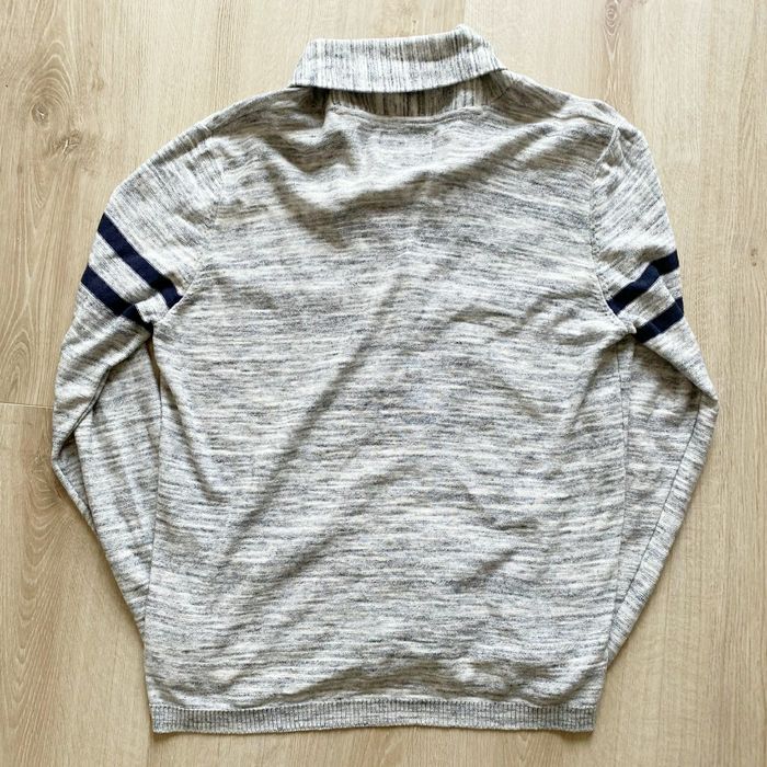 Angelo Litrico Athl Crew Cardigan Pull Gris Homme Exclusive Vintage Collection Crafted Goods (Taille L) - photo numéro 10