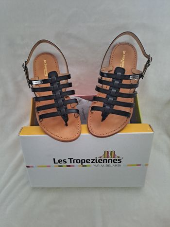 Sandales en cuir Les Tropeziennes