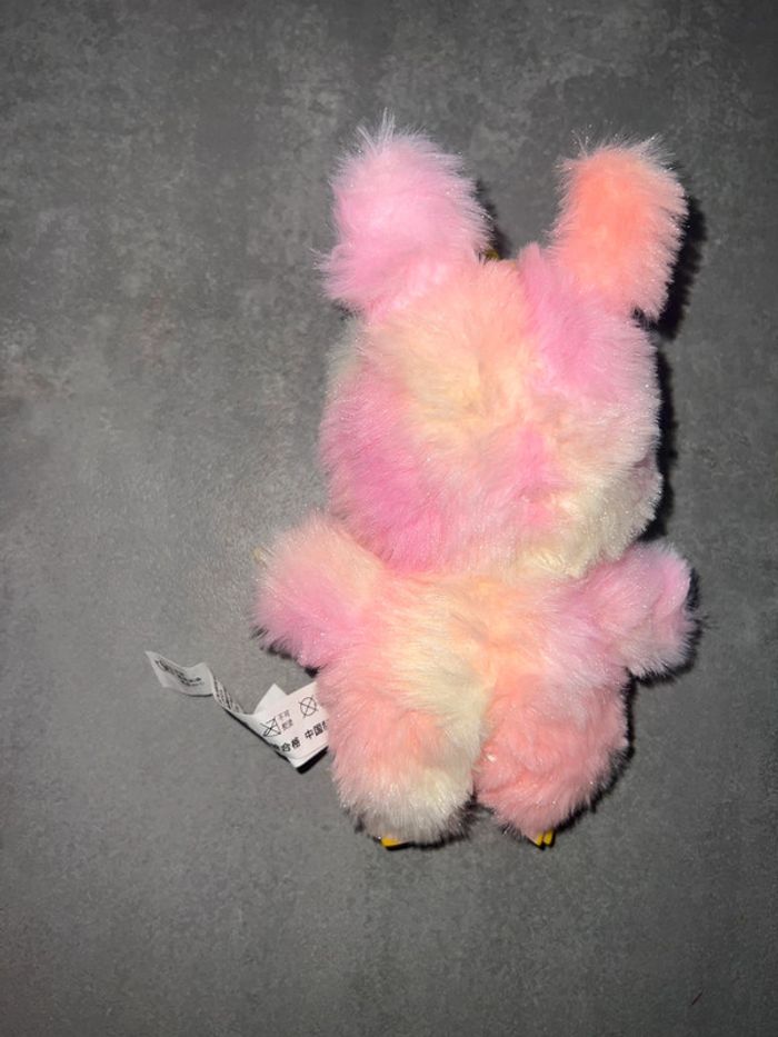 Neuf Poupée peluche Porte clé double pop Mart labubu lafufu multicolore pastel - photo numéro 5