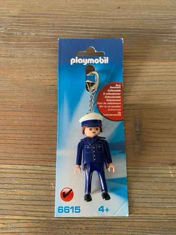 Porte-clé playmobil policier