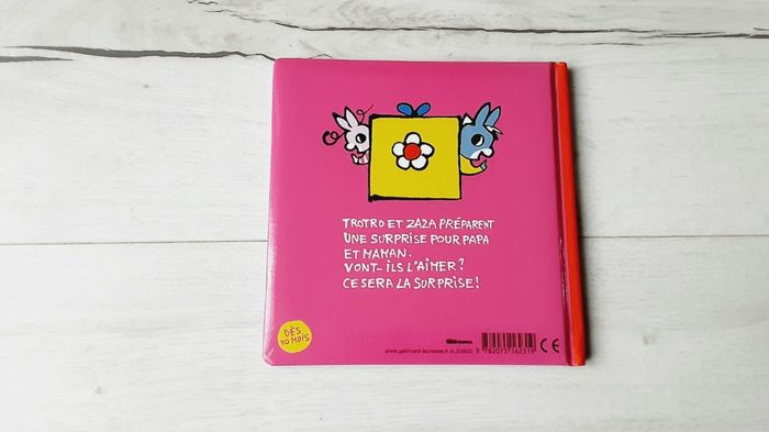 Livre enfant Trotro et Zaza préparent une surprise - photo numéro 2