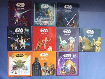 Lot de 10  livres couverture souple star wars