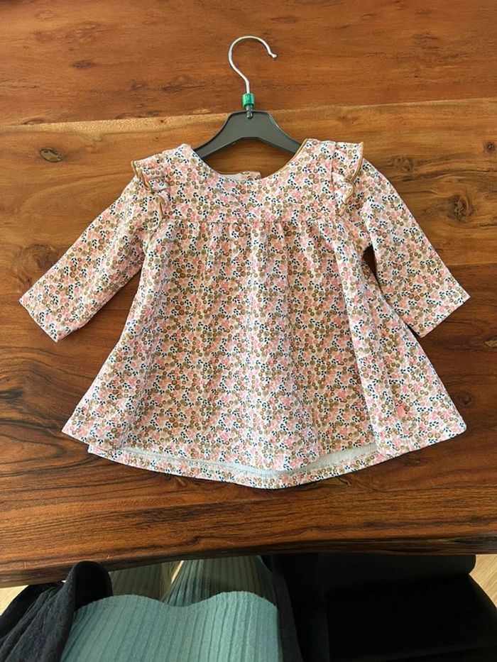 Robe bébé fille Obaïbi 3 mois