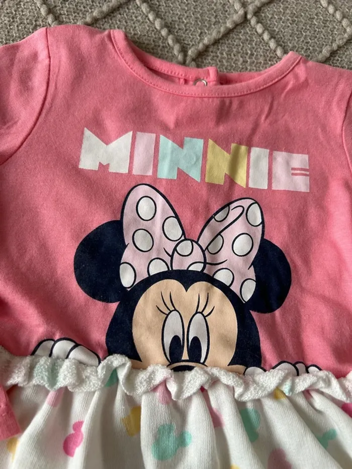 Robe manches longues Minnie 9 mois - photo numéro 2