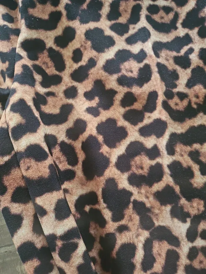 Pantalon léopard zara - photo numéro 5