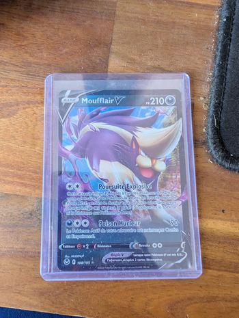Carte pokemon - Moufflair V 108/195 - Tempête argentée - EB12 FR