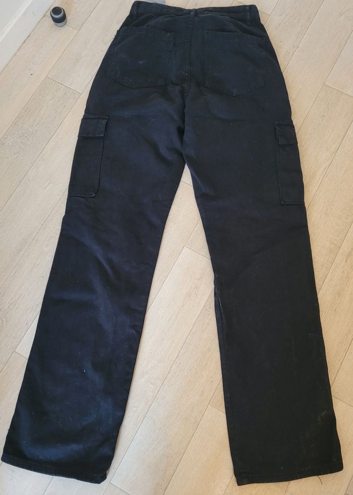 Cargo noir Stradivarius 36 - photo numéro 2