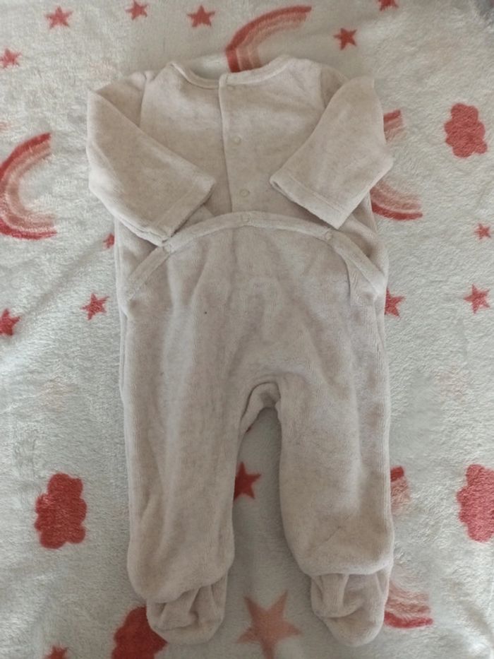 Pyjama en velour 53 cm - photo numéro 3