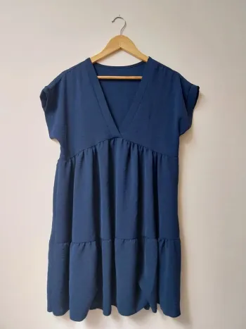 Robe loose marine Taille Unique