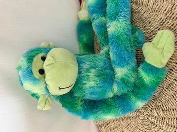 Toyland Bleu et Vert Longs Bras et Jambes Singe