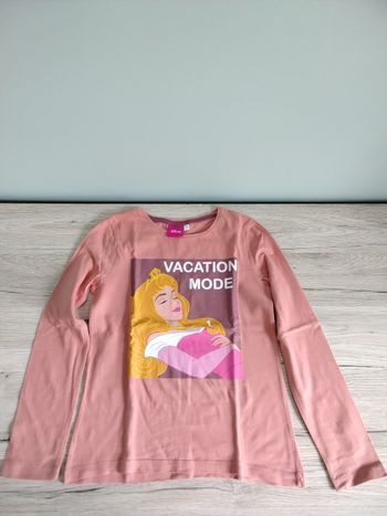 Tee-shirt manches longues la Belle au bois dormant fille 8 ans