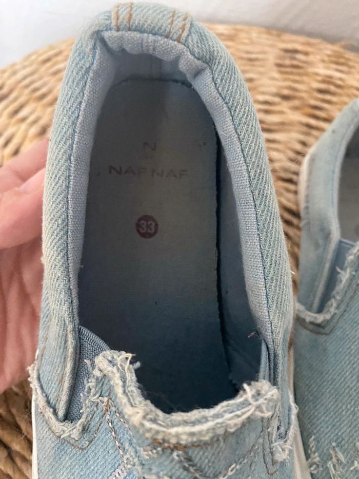 Chaussures été en jeans - photo numéro 2