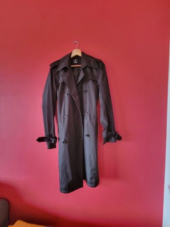 Trench noir - Taille 40