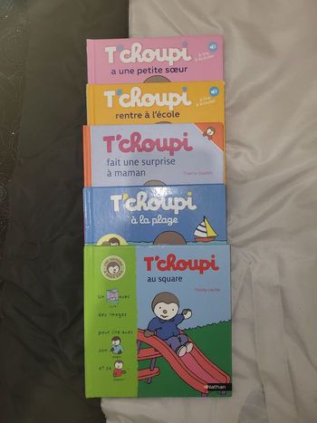 Lot de livres t'choupi