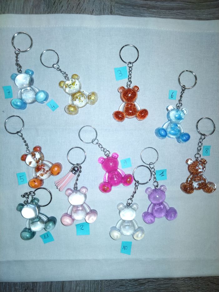 Porte clé moyen ours