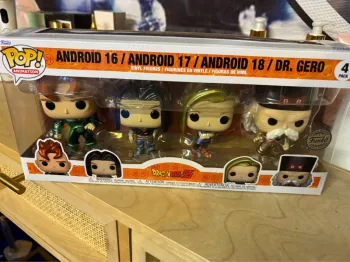 Funko Pop! Animation: Dragon Ball Z - Android 16 / Android 17 / Android 18 / Dr. Gero (4 Pack)