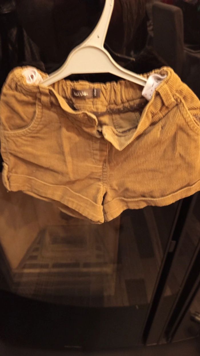 Short fille 18 mois